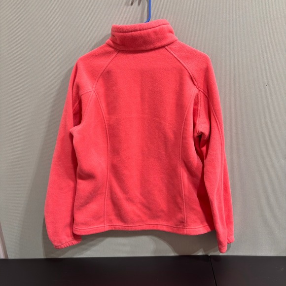 Columbia Fleece Jacket Pink Full Zip Women's XL Sportswear Company - Picture 2 of 8